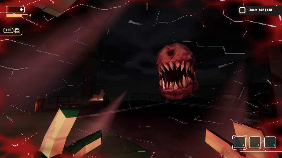 Something with too many teeth in the dark